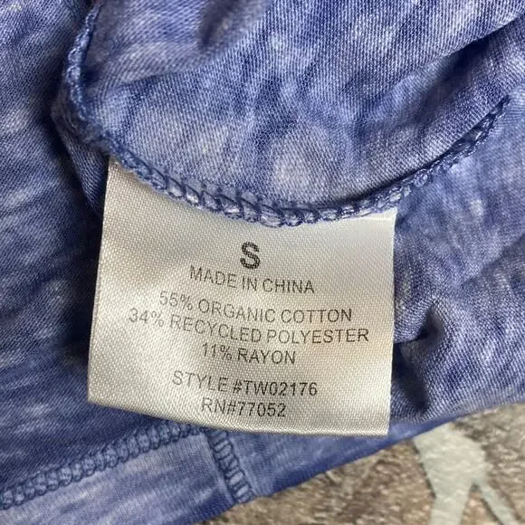 NWT Threads 4 Thought Tank in Lilac Indigo Sz Small - Picture 6 of 8